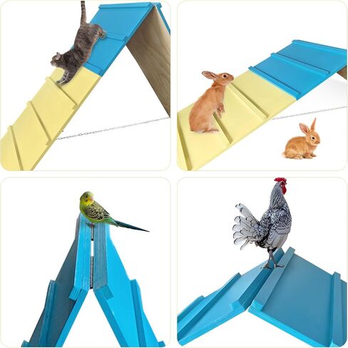 Dog Agility Course Backyard Equipment for Small & Medium Dogs, Puppy Agility Training A-Frame, Pony & Lamb Jumping Obstacle Course Ramp & Playground in Saudi Arabia