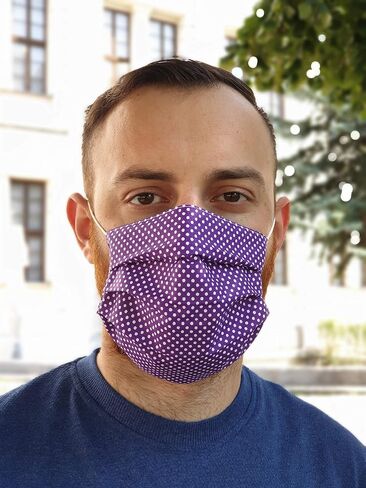 Lilind® Cloth Face Masks, Breathable, Handmade, Reusable, Washable Covers, 100% Cotton in Kuwait