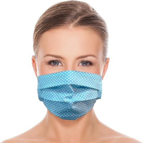 Lilind® Cloth Face Masks, Breathable, Handmade, Reusable, Washable Covers, 100% Cotton in Kuwait