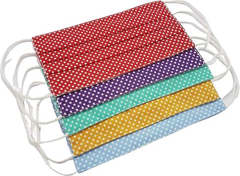 Lilind® Cloth Face Masks, Breathable, Handmade, Reusable, Washable Covers, 100% Cotton in Kuwait
