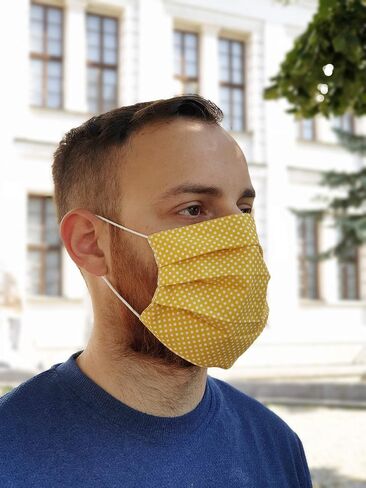 Lilind® Cloth Face Masks, Breathable, Handmade, Reusable, Washable Covers, 100% Cotton in Kuwait