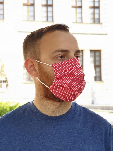 Lilind® Cloth Face Masks, Breathable, Handmade, Reusable, Washable Covers, 100% Cotton in Kuwait