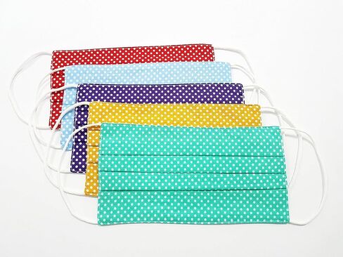 Lilind® Cloth Face Masks, Breathable, Handmade, Reusable, Washable Covers, 100% Cotton in Kuwait