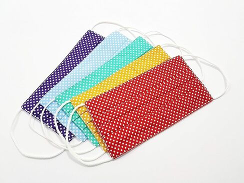 Lilind® Cloth Face Masks, Breathable, Handmade, Reusable, Washable Covers, 100% Cotton in Kuwait