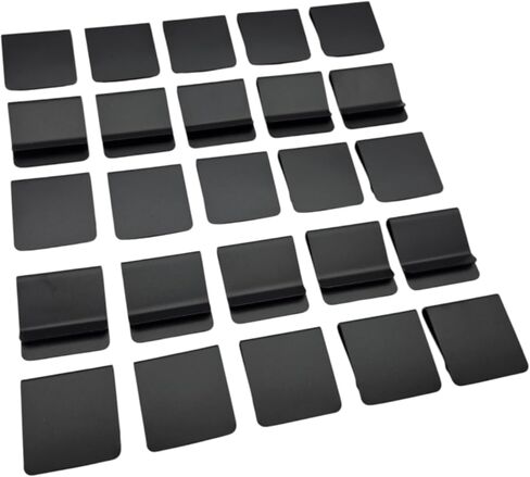 Hat Brim Clip Blanks 25 Pack for Laser Engraving – Anodized Aluminum Hat Clips for Custom Engraving – Bulk Maker Supply in Saudi Arabia