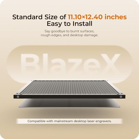 BlazeX Honeycomb Laser Bed 11.1"*12.4", Suitable for Most Laser Engraver Machine in Kuwait