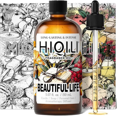 HIQILI Lavender Sanctuary Fragrance Oil for Diffuser, Soap & Candle Craft in Saudi Arabia
