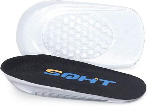 SQHT's Height Increase Insoles, Shoes Lifts, Heel Lift Inserts for Leg Length Discrepancies (Large - 0.6" Height) in Saudi Arabia