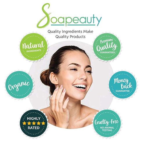 Soapeauty Vegetable Glycerin USP Grade | Non-GMO Pure Glycerin for Skin Care, Hair Care, Soap Making & DIY Formulations | 5 oz in Saudi Arabia