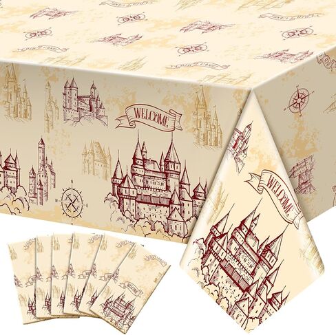 WovWeave 3 Pcs Magical Wizard Tablecloth Disposable Wizard Table Cover in Saudi Arabia