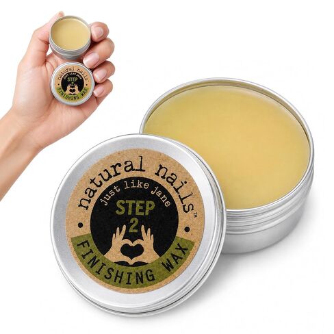 Just Like Jane™ Natural Nails Buff & Wax Kit - Now with Marula & Jojoba Oils! in Saudi Arabia