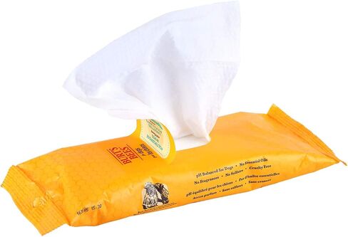 Burts Bees for Pets Honey Multipurpose Dog Grooming Wipes, 50 Count, 3-Pack in Kuwait