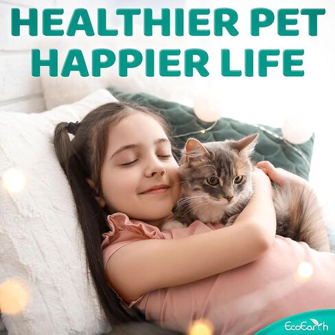 EcoEarth Premium Eye Wipes for Dogs & Cats, 100 pc, Pet Eyes Cleaning Pads in Saudi Arabia