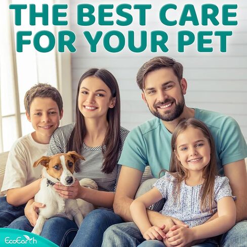 EcoEarth Premium Eye Wipes for Dogs & Cats, 100 pc, Pet Eyes Cleaning Pads in Saudi Arabia