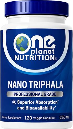 Nano Triphala Powder - Nanoparticle Triphala Supplements from 3 Fruits - Amalaki, Bibhitaki, & Haritaki - Non-GMO - Gluten-Free & Vegan Triphala Powder for Men & Women, 8 oz (227g) in Kuwait