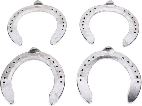 Aluminum Alloy Durable Horseshoes Kit for Horse Riding, 4pcs Set for in Kuwait