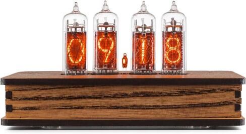 حزمة ساعة Nixie Tube الأصلية مع أنبوب Nixie IN-14 الاحتياطي - مستشعر الحركة - تأثيرات بصرية - أنابيب Nixie القابلة للاستبدال - صنع في أوكرانيا in Kuwait