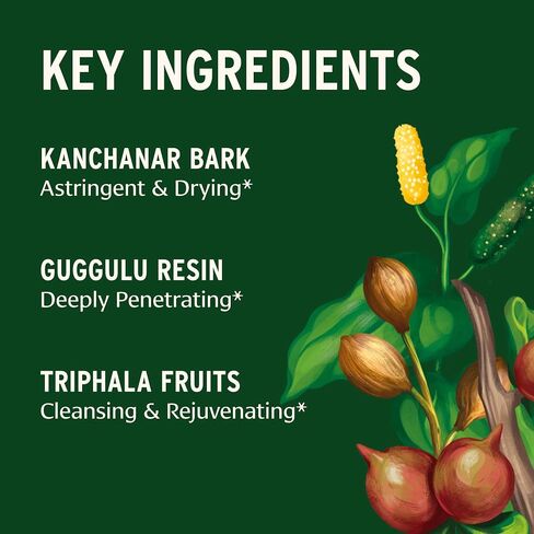 Banyan Botanicals Kanchanar Guggulu Tablets – Organic Ayurvedic Guggulu Formula – Ayurvedic Herbs for The Healthy Elimination of Natural Toxins* – 90 Tablets – Non-GMO Sustainably Sourced Vegan in Kuwait