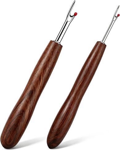 Quvvarly 2PCS Seam Rippers Remove Stitches with Wood Handle in Kuwait