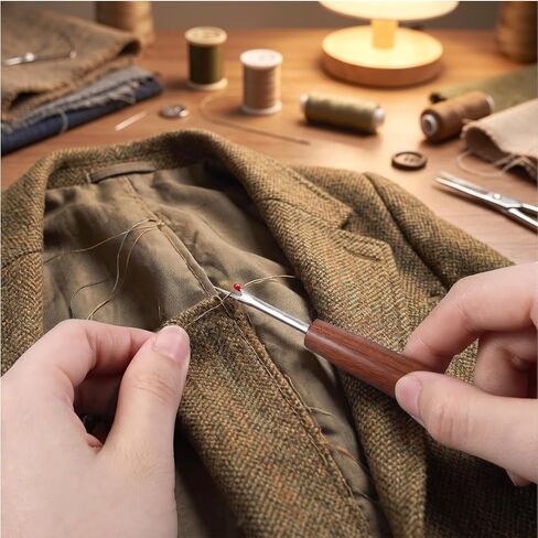 Quvvarly 2PCS Seam Rippers Remove Stitches with Wood Handle in Kuwait