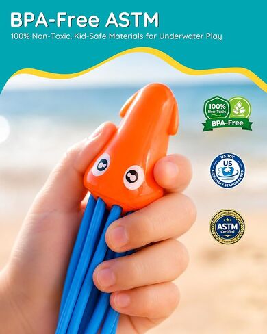 31Pcs Swim Dive Toys Pool Games Outdoor Water Essential Bath Accessories for Kid Toy Age 3 4 5 6 7 8 9 10 11 12 Year Old Cool Girl Boy Stuff Fun Summer Gift in Kuwait