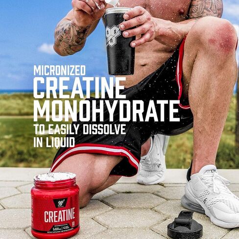BSN Micronized Creatine Monohydrate Powder, Unflavored, 2 Months Supply-60 Servings, 10.9 ounce in Kuwait