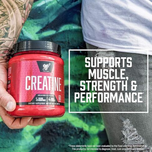 BSN Micronized Creatine Monohydrate Powder, Unflavored, 2 Months Supply-60 Servings, 10.9 ounce in Kuwait
