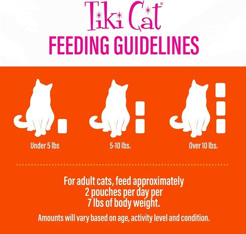 Tiki Cat Luau Velvet Mousse Wet Cat Food, Chicken, 2.8oz Pouch, 12ct in Saudi Arabia