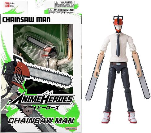 Anime Heroes Bandai Chainsaw Man 17Cm Action Figure in Kuwait