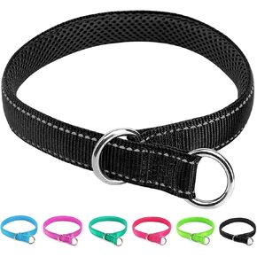 Reflective Slip Dog Collar Lightweight Loop Dog Collar 44-75lb Dogs in Kuwait