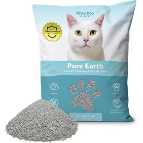 Kitty Poo Club Corn & Wheat Cat Litter, 8 lbs, Unscented Clumping in Kuwait