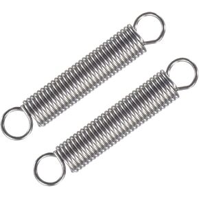 Extension Spring (1.5x15x80mm/0.06"x0.6"x3.15") 2Pcs, Stainless Steel Tension Spring Wire - for Home Repair Construction Machinery in Saudi Arabia