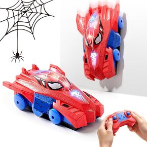 Yerloa Spider Wall Climbing Car, Remote Control Boys Kids Toys with Light in Kuwait