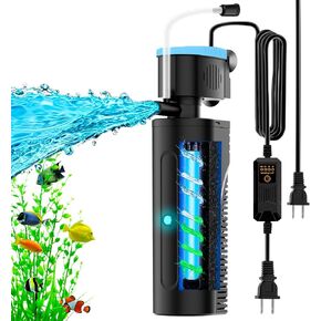 U - V Aquarium Filter for Green Water Cleaning with Aeration/Rainfall Modes in Kuwait