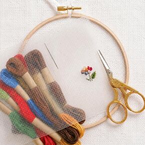 Water Soluble Cross Stitch Canvas, 14 Count Clear Aida, 8.5"x8", 3-Pack in Kuwait