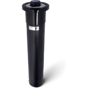 San Jamar - C2210C C2210 Euro EZ Fit in Counter Cup Dispenser, Fits 6oz to 24oz Cup Size, 2-7/8" to 3-7/8" Rim, 23-1/4" Tube Length in Saudi Arabia