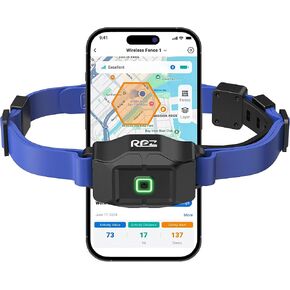 RPZ GPS Wireless Dog Fence System with Free App, No Subscription, Blue in Kuwait