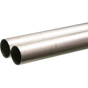 K&S Engineering 9415 Round Aluminum Tube, 5/8" OD x 0.016" Wall x 36" Long, 2 Tubes, Made in The USA in Saudi Arabia