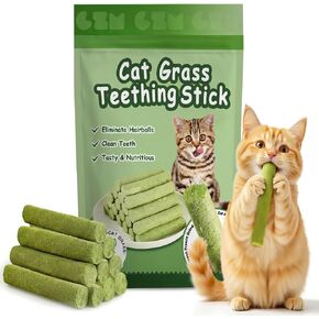 Cat Grass Sticks 6 Pack Silvervine Gall Fruit Chew for Indoor Cats in Saudi Arabia