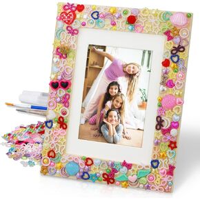 Mosaic Frame Craft Kit with Glass Stones, Arts & Crafts for Kids in Kuwait