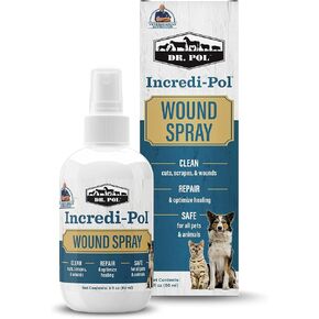Dr. Pol Incredi-Pol Wound Spray for Dogs, Cats, Horses, and All Animals - Dog Wound Care to Clean Cuts, Scrapes, Hot Spots, and More - Repair Skin and Promote Healing - 3 Fluid Ounces in Saudi Arabia