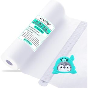 Craftido Fusible No Show Mesh Embroidery Stabilizer -12" x 10 Yd/Roll in Saudi Arabia