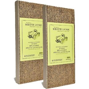 The Original Scratch Lounge XL - Worlds Best Cat Scratcher - Includes Catnip in Kuwait
