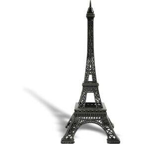 تمثال برج إيفل مقاس 7 بوصات من allgala مصنوع من سبيكة معدنية، أسود in Kuwait