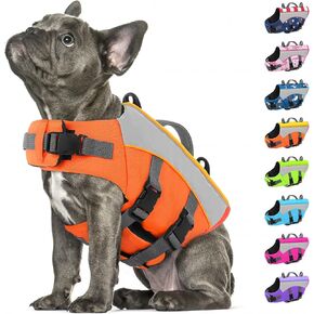Dog Life Jacket, High Flotation Small Dog Life Vest for Swimming in Saudi Arabia