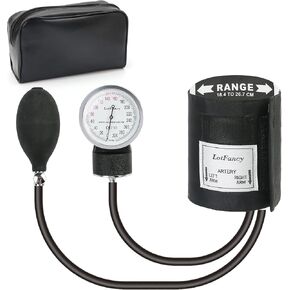 LotFancy Aneroid Sphygmomanometer, Pediatric BP Cuff, Child & Small Cuff, Professional Manual Blood Pressure Cuff, 7.2"-10.5", with Zipper Case in Saudi Arabia