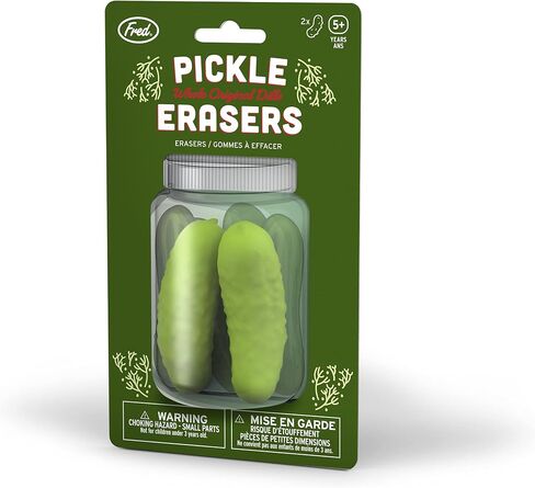 Genuine Fred Pickle Erasers, Set of 2 in Kuwait