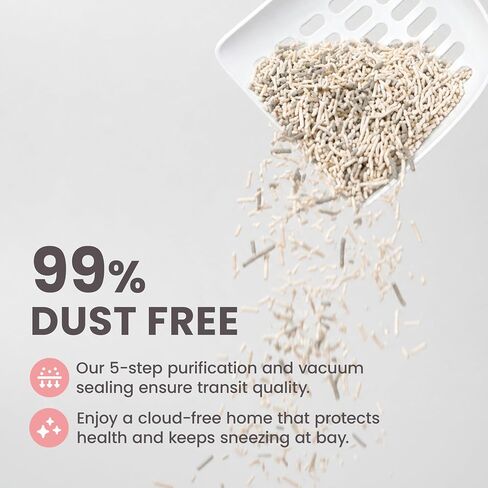 Welcome Home Cat Kit – Attractant Granular Tofu Litter & Deodorizer for Automatic Boxes | Strong Clumping, Odor Control, Easy Cleanup in Kuwait