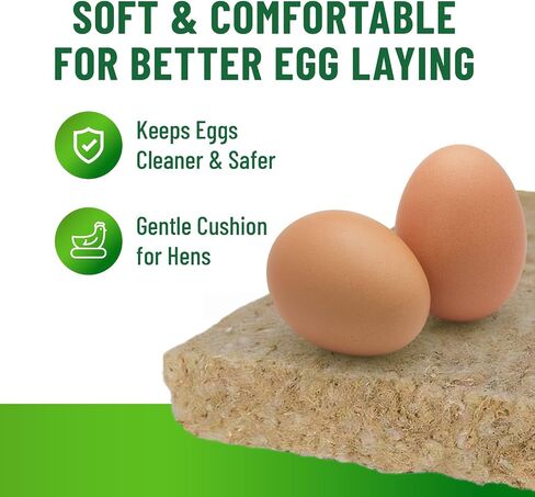 Small Pet Select Hemp Nesting Pads, Chicken Coop & Boxes, 10-Pack in Kuwait