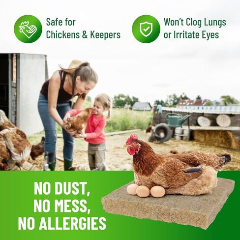Small Pet Select Hemp Nesting Pads, Chicken Coop & Boxes, 10-Pack in Kuwait